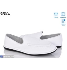 Мокасіни жіночі на весну/осінь (8 пар р.36-40) білий  "Vika"
