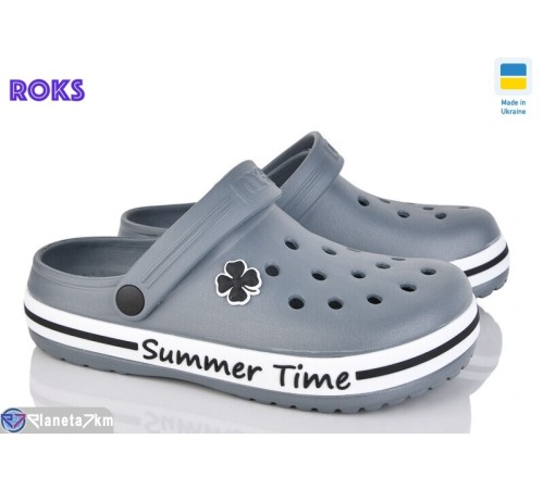 Кроки жіночі на літо (8 пар р.36-41) сірий  "Roks"