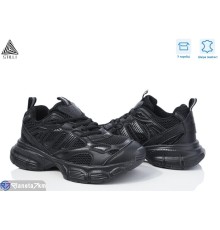 Кросівки жіночі на весну/осінь (8 пар р.36-40) чорний  "STILLI Group"