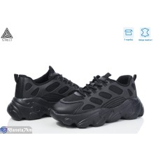 Кросівки жіночі на весну/осінь (8 пар р.36-40) чорний  "STILLI Group"