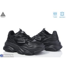 Кросівки жіночі на весну/осінь (8 пар р.36-40) чорний  "STILLI Group"