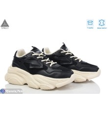 Кросівки жіночі на весну/осінь (8 пар р.36-40) чорний  "STILLI Group"