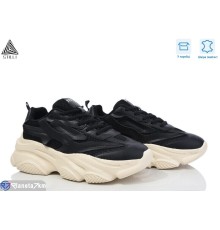 Кросівки жіночі на весну/осінь (8 пар р.36-40) чорний  "STILLI Group"