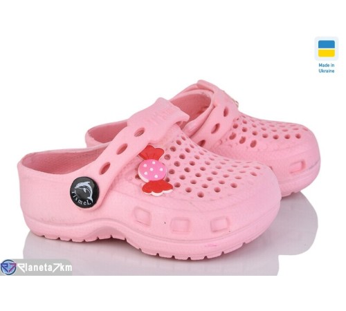 Кроки дитячі на літо (8 пар р.20-27) рожевий  "Lexi"