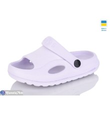 Шлепки дитячі на літо (6 пар р.24-29) фіолетовий  "LINKA"