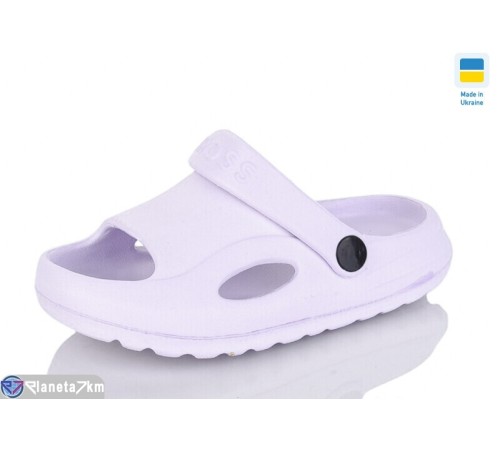 Шлепки дитячі на літо (6 пар р.24-29) фіолетовий  "LINKA"