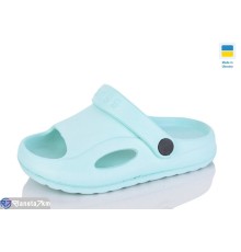 Шлепки дитячі на літо (6 пар р.24-29) зелений  "LINKA"