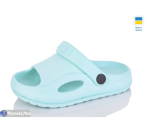 Шлепки дитячі на літо (6 пар р.24-29) зелений  "LINKA"