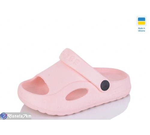 Шлепки дитячі на літо (6 пар р.24-29) рожевий  "LINKA"