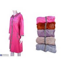 Халат жіночий на весну/осінь (4 шт. р.сетка 62-64) мікс  "Kalabok"