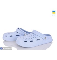 Кроки жіночі на літо (6 пар р.36-42) блакитний  "Ladmir"