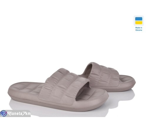 Шлепки жіночі на літо (6 пар р.36-41) коричневий  "Ladmir"