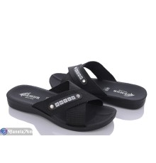 Шлепки чоловічі на літо (6 пар р.41-45) чорний  "MURMUR"