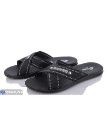 Шлепки чоловічі на літо (6 пар р.43-47) чорний  "MURMUR"