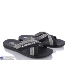 Шлепки чоловічі на літо (6 пар р.43-47) чорний  "MURMUR"