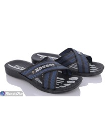 Шлепки чоловічі на літо (6 пар р.40-45) синій  "MURMUR"