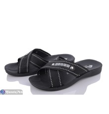 Шлепки чоловічі на літо (6 пар р.40-45) чорний  "MURMUR"