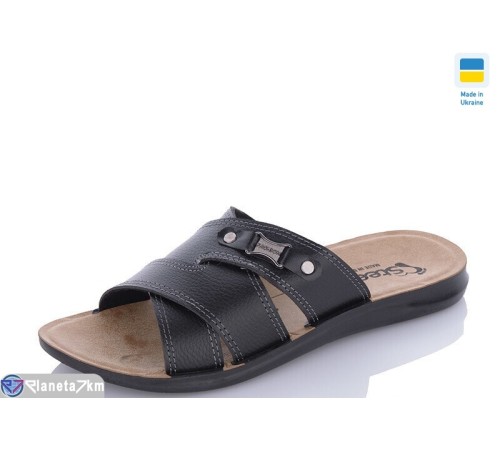 Шлепки чоловічі на літо (6 пар р.41-46) чорний  "MURMUR"