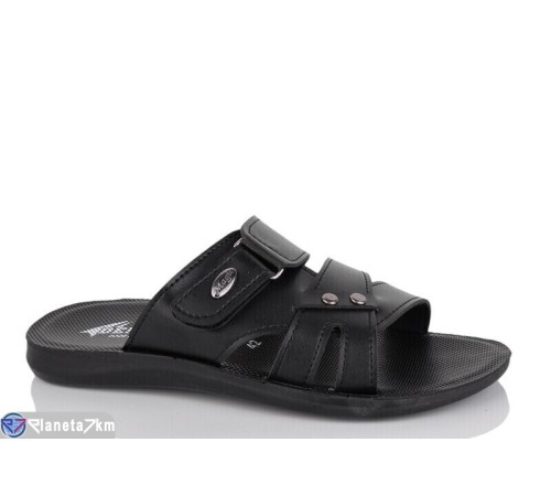 Шлепки чоловічі на літо (6 пар р.41-46) чорний  "MURMUR"