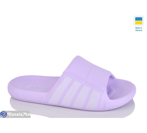 Шлепки жіночі на літо (8 пар р.36-41) фіолетовий  "MURMUR"
