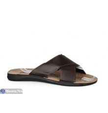 Шлепки чоловічі на літо (6 пар р.41-46) коричневий  "MURMUR"