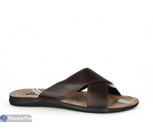 Шлепки чоловічі на літо (6 пар р.43-47) коричневий  "MURMUR"