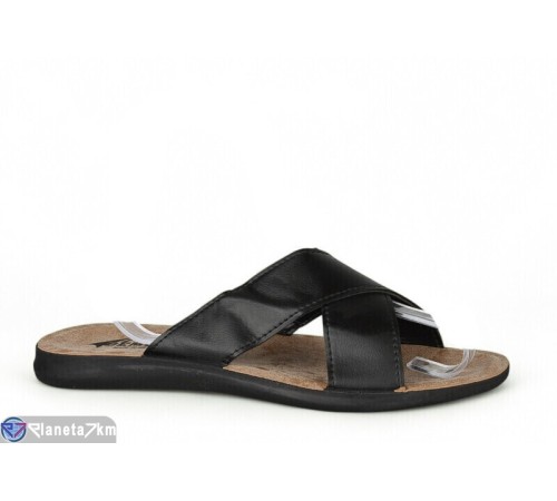 Шлепки чоловічі на літо (6 пар р.43-47) чорний  "MURMUR"