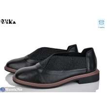 Туфлі жіночі на весну/осінь (8 пар р.36-40) чорний  "Vika"