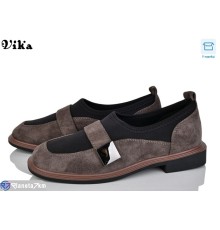 Туфлі жіночі на весну/осінь (8 пар р.36-40) сірий  "Vika"