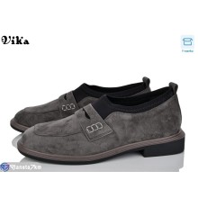 Туфлі жіночі на весну/осінь (8 пар р.36-40) сірий  "Vika"