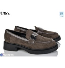 Туфлі жіночі на весну/осінь (8 пар р.36-41) коричневий  "Vika"