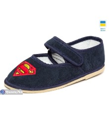 Тапки дитячі на весну/осінь (10 пар р.28-32) синій  "PERSIK"