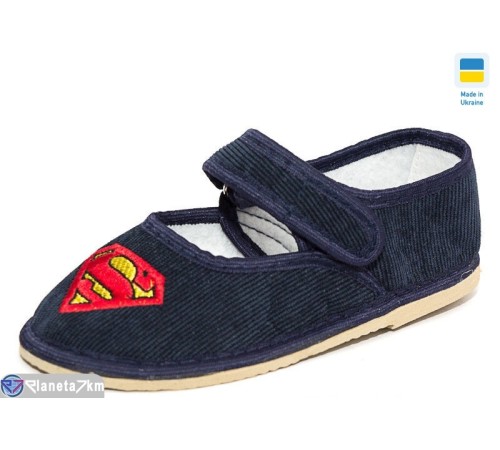 Тапки дитячі на весну/осінь (10 пар р.28-32) синій  "PERSIK"