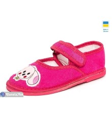 Тапки дитячі на весну/осінь (10 пар р.28-32) рожевий  "PERSIK"