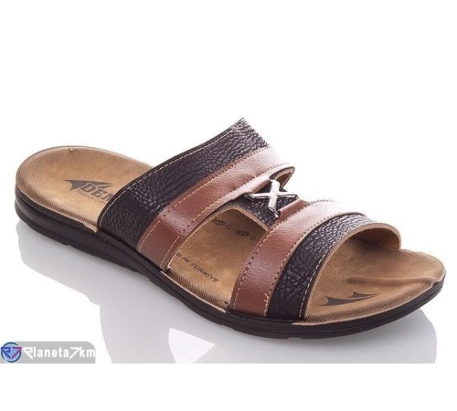 Шлепки чоловічі на літо (6 пар р.40-45) чорний  "MURMUR"