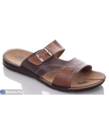 Шлепки чоловічі на літо (6 пар р.40-45) коричневий  "MURMUR"