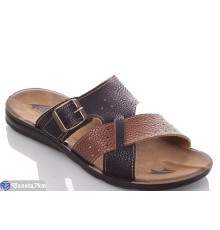 Шлепки чоловічі на літо (6 пар р.40-45) чорний  "MURMUR"