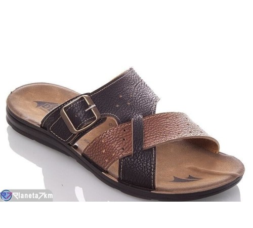 Шлепки чоловічі на літо (6 пар р.40-45) чорний  "MURMUR"