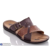 Шлепки чоловічі на літо (6 пар р.40-45) коричневий  "MURMUR"