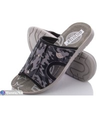 Шлепки чоловічі на літо (6 пар р.40-44) сірий  "MURMUR"