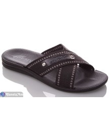 Шлепки чоловічі на літо (6 пар р.40-45) чорний  "MURMUR"