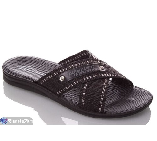 Шлепки чоловічі на літо (6 пар р.40-45) чорний  "MURMUR"