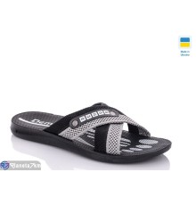 Шлепки чоловічі на літо (6 пар р.41-46) чорний  "MURMUR"