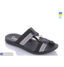 Шлепки чоловічі на літо (6 пар р.41-46) чорний  "MURMUR"