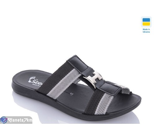 Шлепки чоловічі на літо (6 пар р.41-46) чорний  "MURMUR"