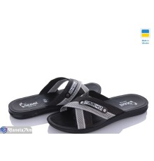 Шлепки чоловічі на літо (6 пар р.41-45) чорний  "MURMUR"