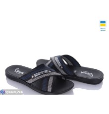 Шлепки чоловічі на літо (6 пар р.41-45) синій  "MURMUR"