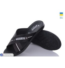 Шлепки чоловічі на літо (6 пар р.41-45) чорний  "MURMUR"