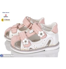 Дитячі босоніжки на літо (6 пар р.19-24) рожевий  "BELIES-D"