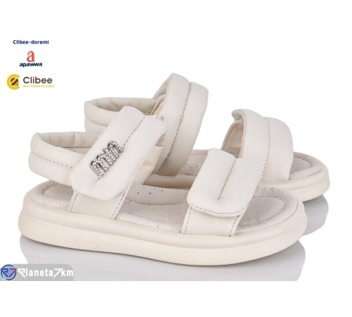 Дитячі босоніжки на літо (6 пар р.27-32) бежевий  "BELIES-D"